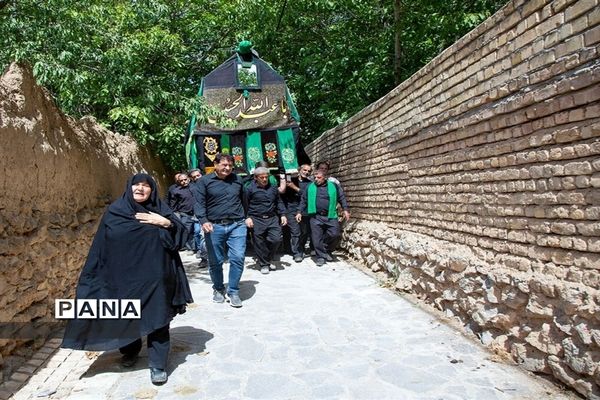 مراسم نخل‌گردانی  و شبیه‌خوانی  در روستای تاریخی وانشان استان اصفهان