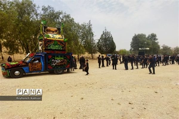 مراسم عزاداری جوانان علی اکبر دیار کوثرآل طه روستای امیرحاجیلو