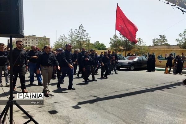 مراسم عزاداری سالار شهیدان در شهرستان نجف‌آباد