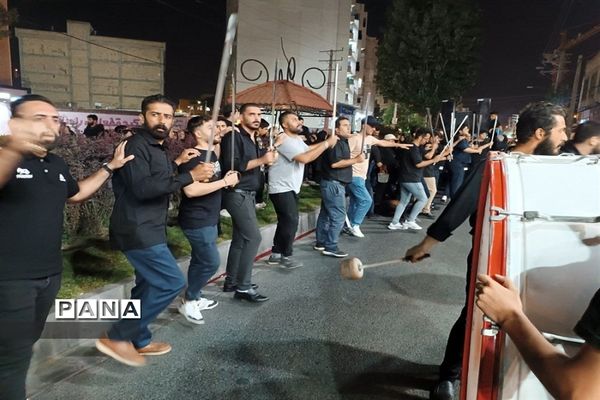 مراسم عزاداری شاه‌حسین گویان در شهرستان فردیس
