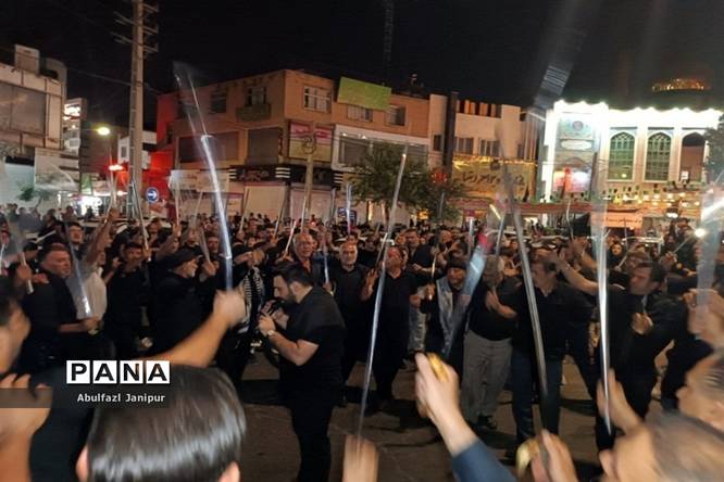 مراسم عزاداری شاهحسین گویان در شهرستان فردیس