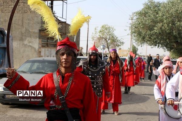 حرکت کاروان اسرا با عنوان «قافله غریبان نینوا» در جمکران