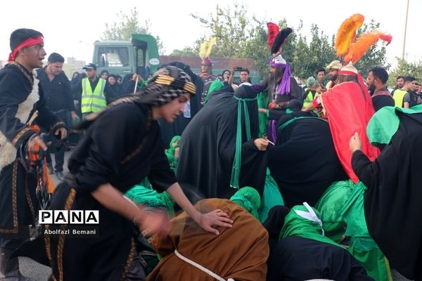 حرکت کاروان اسرا با عنوان «قافله غریبان نینوا» در جمکران