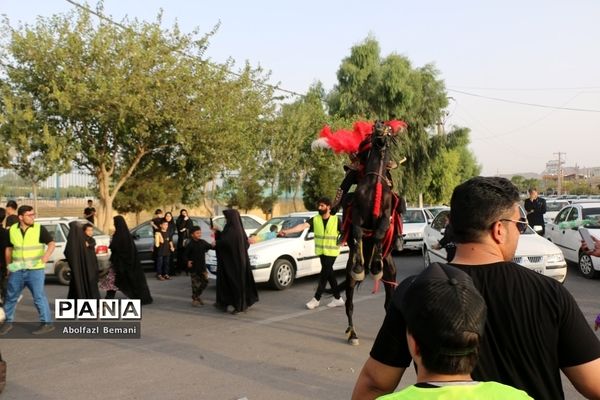 حرکت کاروان اسرا با عنوان «قافله غریبان نینوا» در جمکران