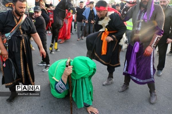 حرکت کاروان اسرا با عنوان «قافله غریبان نینوا» در جمکران