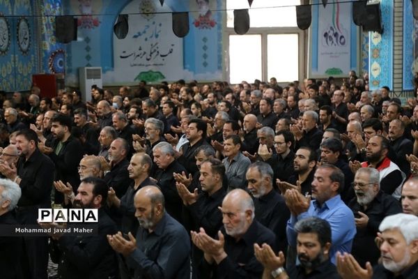 اقامه نماز جمعه عاشورایی در شهرستان قدس