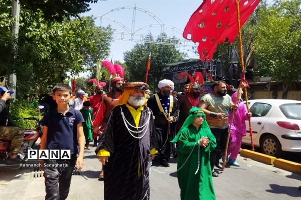 برگزاری تعزیه واقعه عاشورا در شیراز