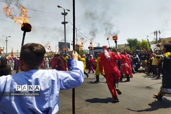 برگزاری تعزیه واقعه عاشورا در شیراز