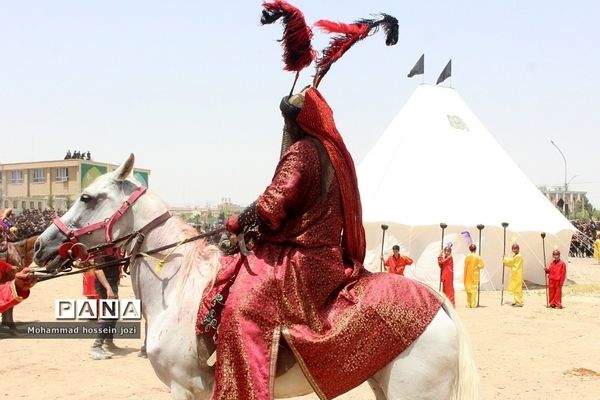 مراسم خیمه‌سوزی روز عاشورا در جمکران