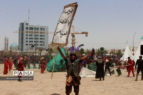 مراسم خیمه‌سوزی روز عاشورا در جمکران