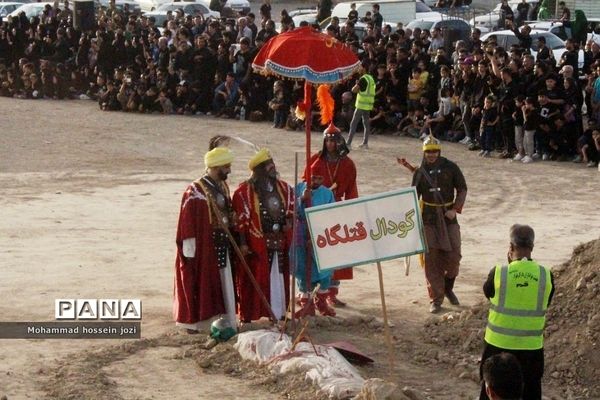 مراسم خیمه‌سوزی روز عاشورا در جمکران