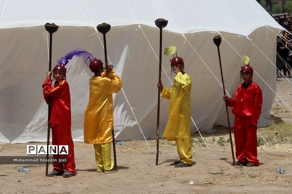 مراسم خیمه‌سوزی روز عاشورا در جمکران