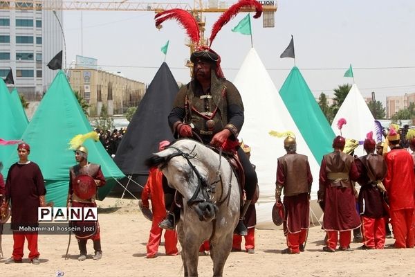 مراسم خیمه‌سوزی روز عاشورا در جمکران