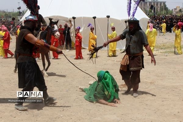 مراسم خیمه‌سوزی روز عاشورا در جمکران