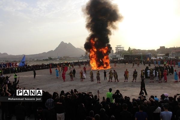 مراسم خیمه‌سوزی روز عاشورا در جمکران