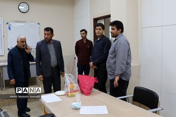 بازدید ارزیاب کشوری و مسئولان آموزش و پرورش استان بوشهر از کانون‌های ارزیابی مصاحبه‌گران استخدامی استان بوشهر
