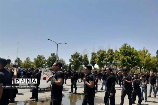 سوگواری ایام عزاداری حسین (ع) در قادرآباد فارس