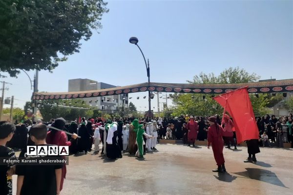 سوگواری ایام عزاداری حسین (ع) در قادرآباد فارس