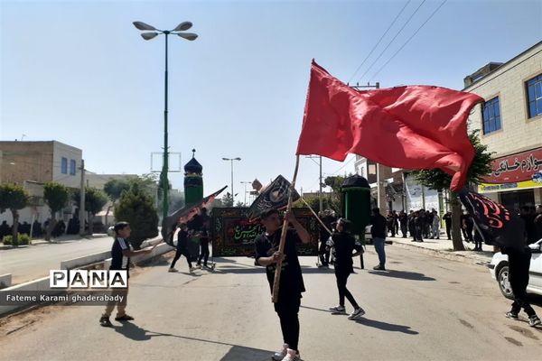 سوگواری ایام عزاداری حسین (ع) در قادرآباد فارس