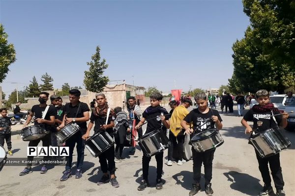 سوگواری ایام عزاداری حسین (ع) در قادرآباد فارس