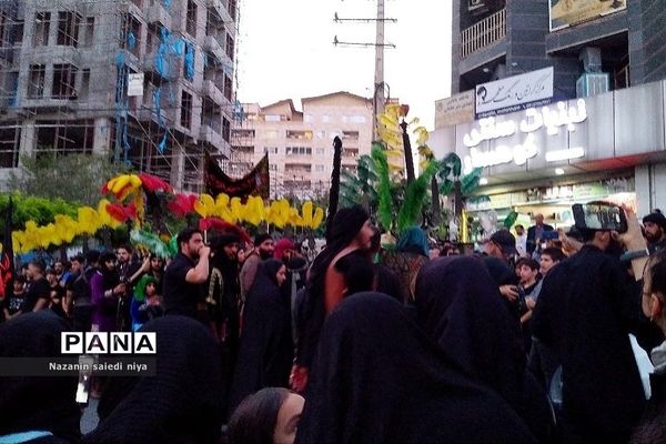 مراسم عزاداری روز سوم شهادت امام‌حسین(ع)‌ در رودهن