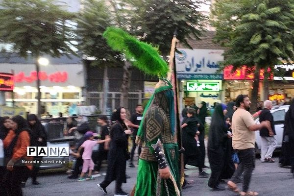 مراسم عزاداری روز سوم شهادت امام‌حسین(ع)‌ در رودهن