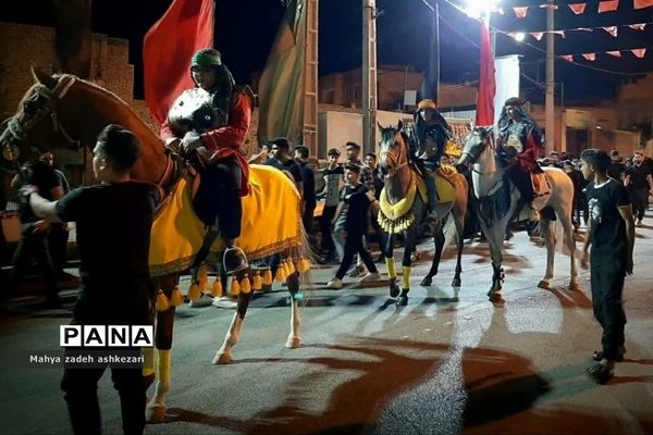 برپایی کاروان امام سجاد ‌در حسینیه حاج اسماعیل اشکذر