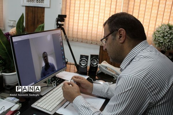 جلسه مجازی مدیران مدارس‌ دشتستان با موضوع ثبت‌نام پایه اول ابتدایی