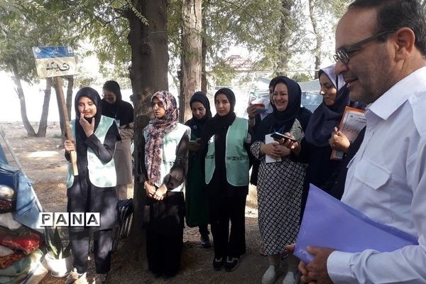اردوی یاورمربیان دختران در اردوگاه امام خمینی (ره) در شهرری