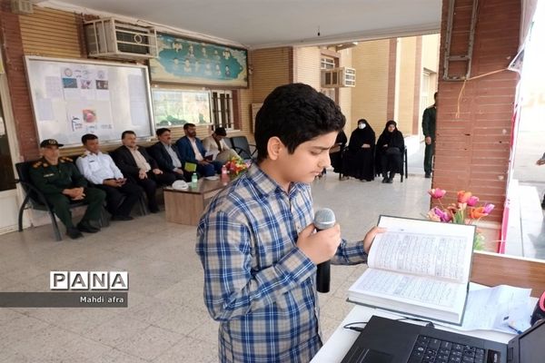 برگزاری مانور پدافند غیرعامل در دبیرستان شاهد امام جواد (ع) بهبهان