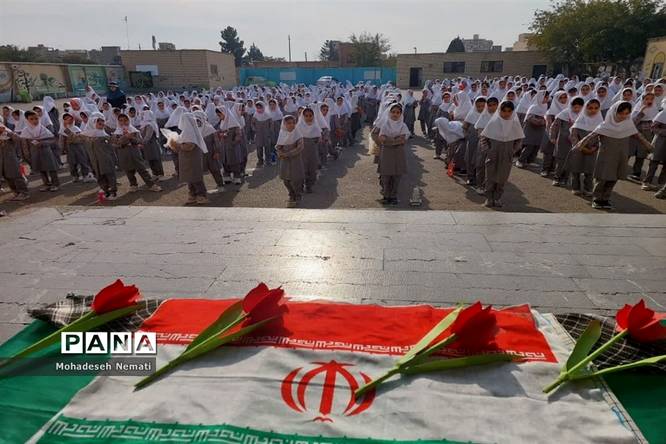 مراسم گرامیداشت سالروز شهادت حسینفهمیده درآموزشگاه اللهاکبر اسلامشهر