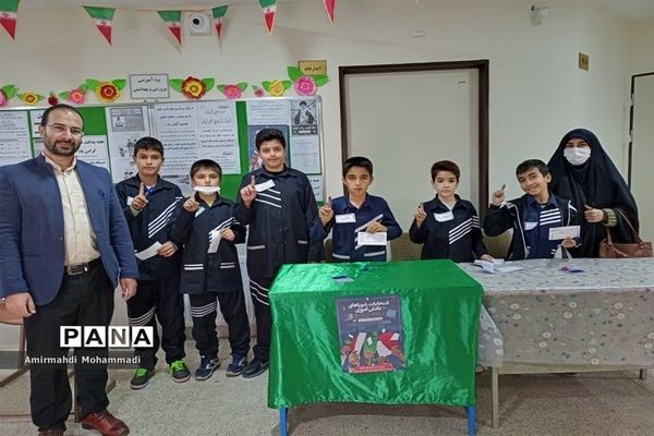 انتخابات شورای دانش‌آموزی در مدارس شهرستان تفرش