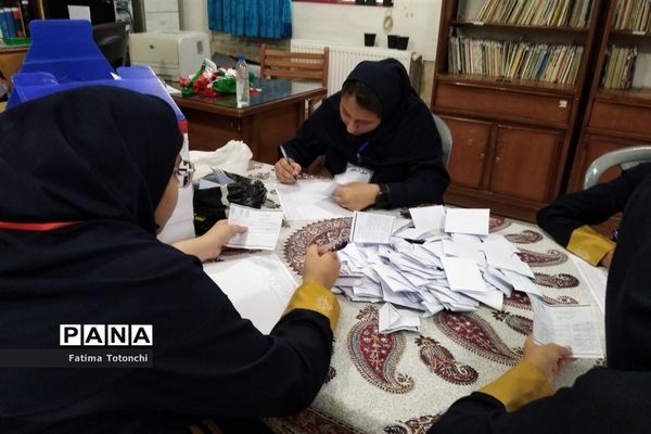 بیست و ششمین دوره انتخابات شورای دانش‌آموزی در دبیرستان حاج علی اکبر گراشی ناحیه  3 شیراز