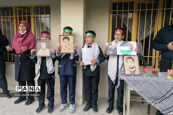 هفته بسیج دانش‌آموزی در دبستان شهدای کریتون ۲ رودهن