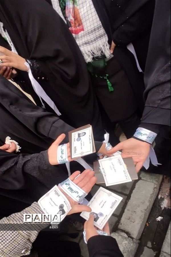 حضور دختران سلیمانی دردیدار رهبری