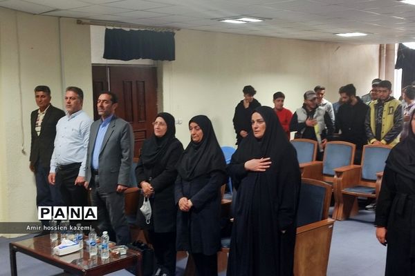 یادواره شهدای دانش‌آموز در  هنرستان  پسرانه سما رودهن