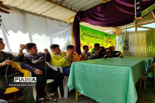 برگزاری اردوی استانی طرح شهید نیری در اردوگاه شهید دستغیب شیراز