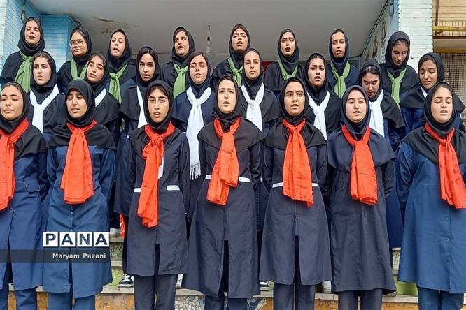 مراسم گرامیداشت روز دانشآموز در دبیرستان دکترحسابی ملارد