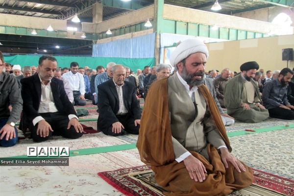 برپایی نماز جمعه در خاوران ناحیه‌یک شهرری
