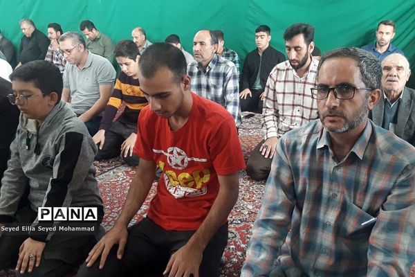 برپایی نماز جمعه در خاوران ناحیه‌یک شهرری
