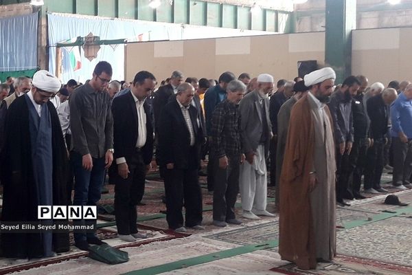برپایی نماز جمعه در خاوران ناحیه‌یک شهرری