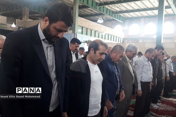 برپایی نماز جمعه در خاوران ناحیه‌یک شهرری