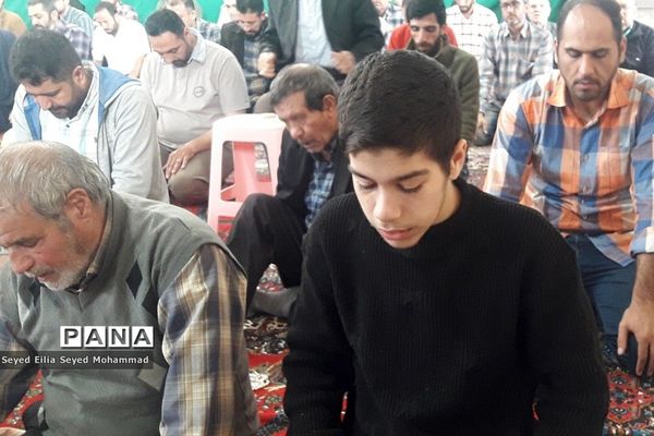 برپایی نماز جمعه در خاوران ناحیه‌یک شهرری