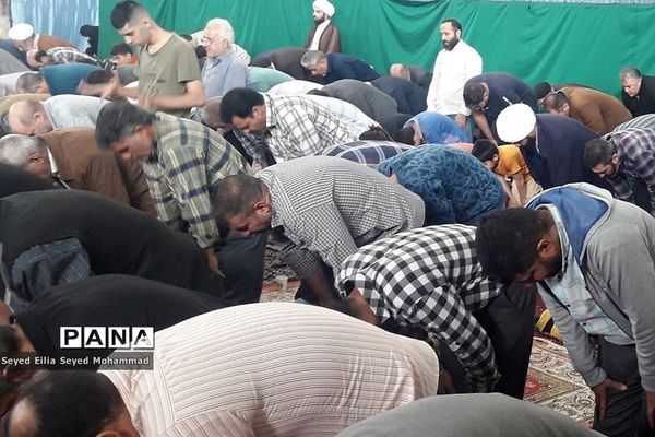 برپایی نماز جمعه در خاوران ناحیه‌یک شهرری