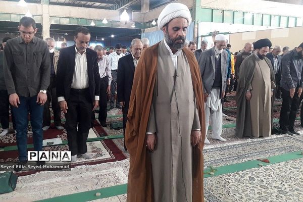 برپایی نماز جمعه در خاوران ناحیه‌یک شهرری