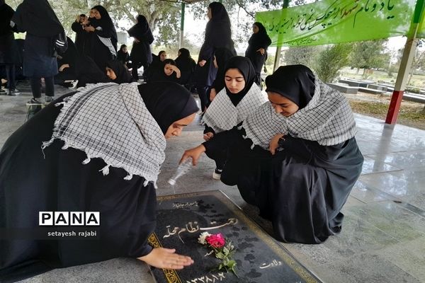 گرامیداشت هفته بسیج دانش‌آموزی در روستای خورشیدکلا