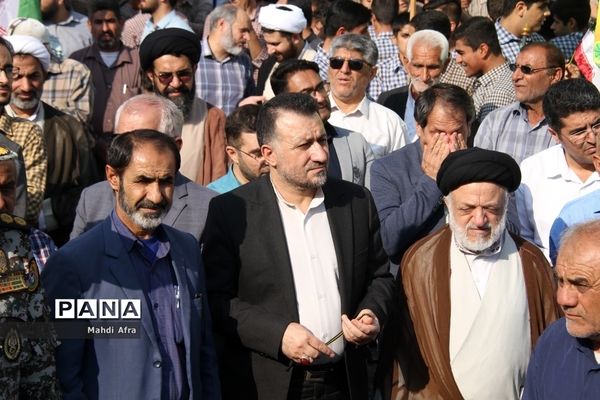 برگزاری راهپیمایی یوم الله 13 آبان در شهرستان بهبهان