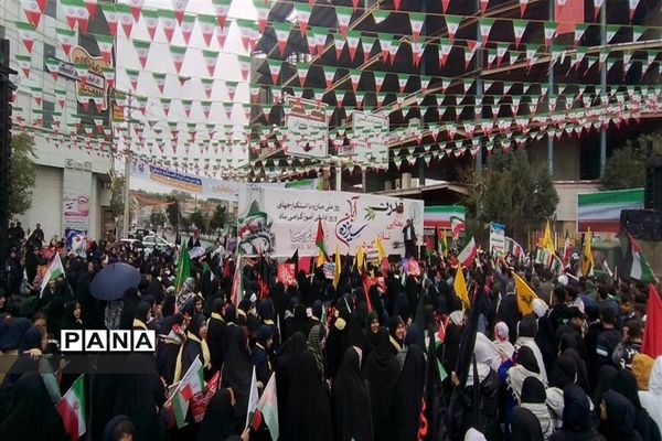 راهپیمایی یوم الله 13 آبان در استان البرز