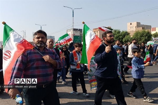 راهپیمایی  ۱۳ آبان در اهواز