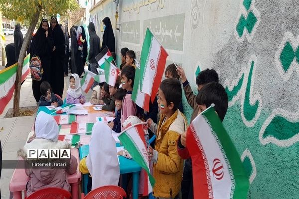 راهپیمایی  یوم الله ۱۳ آبان ماه در شهرستان بام و صفی آباد